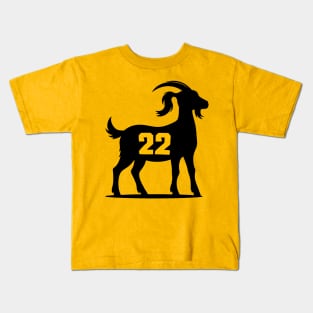 Her and goat Kids T-Shirt